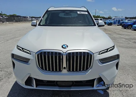 2025 BMW X7 xDrive40I из США, поврежденный, VIN 5UX23EM02S9W38321